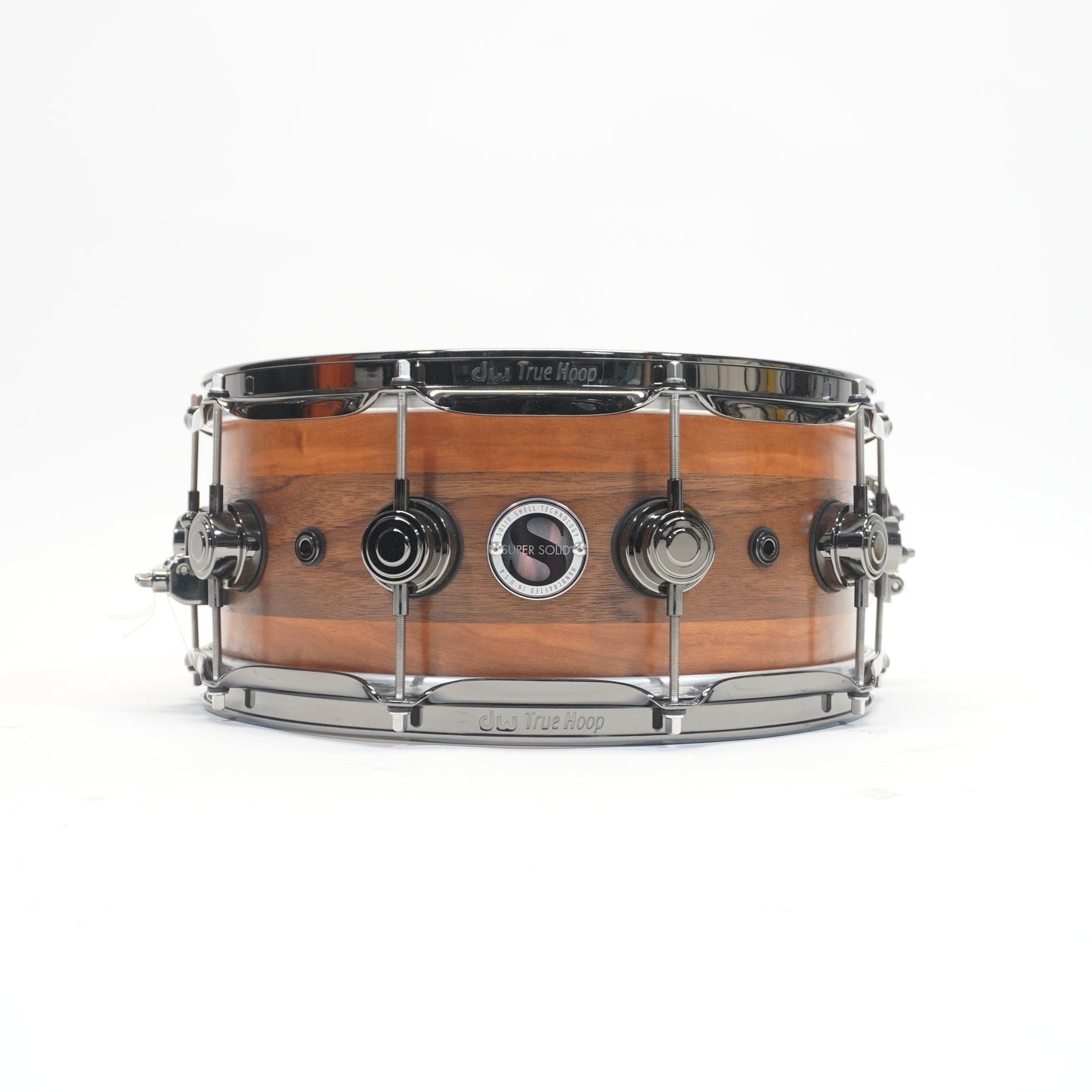 DW Super Solid 14”x 6.5” Walnut/Cherry Snare Drum