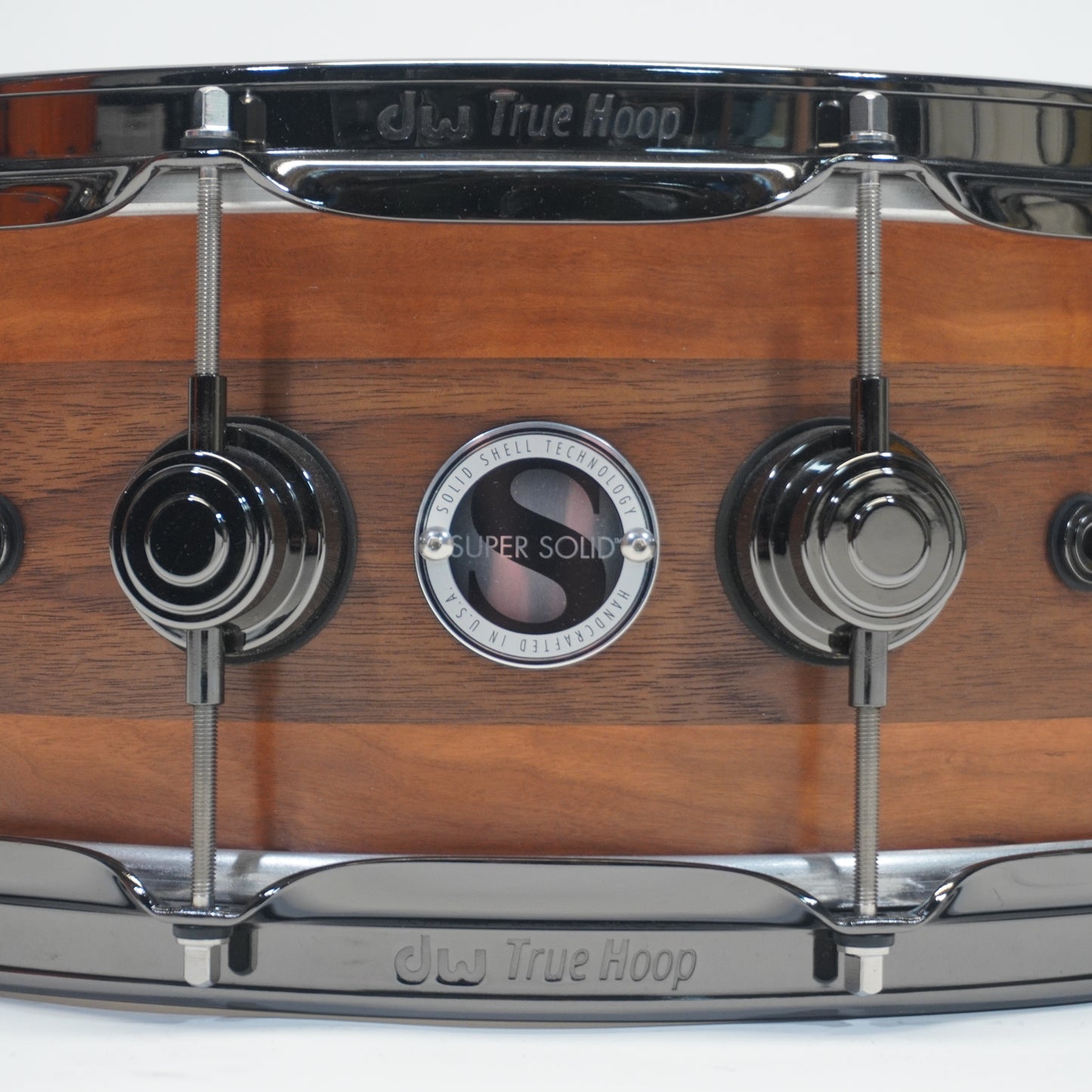 DW Super Solid 14”x 6.5” Walnut/Cherry Snare Drum