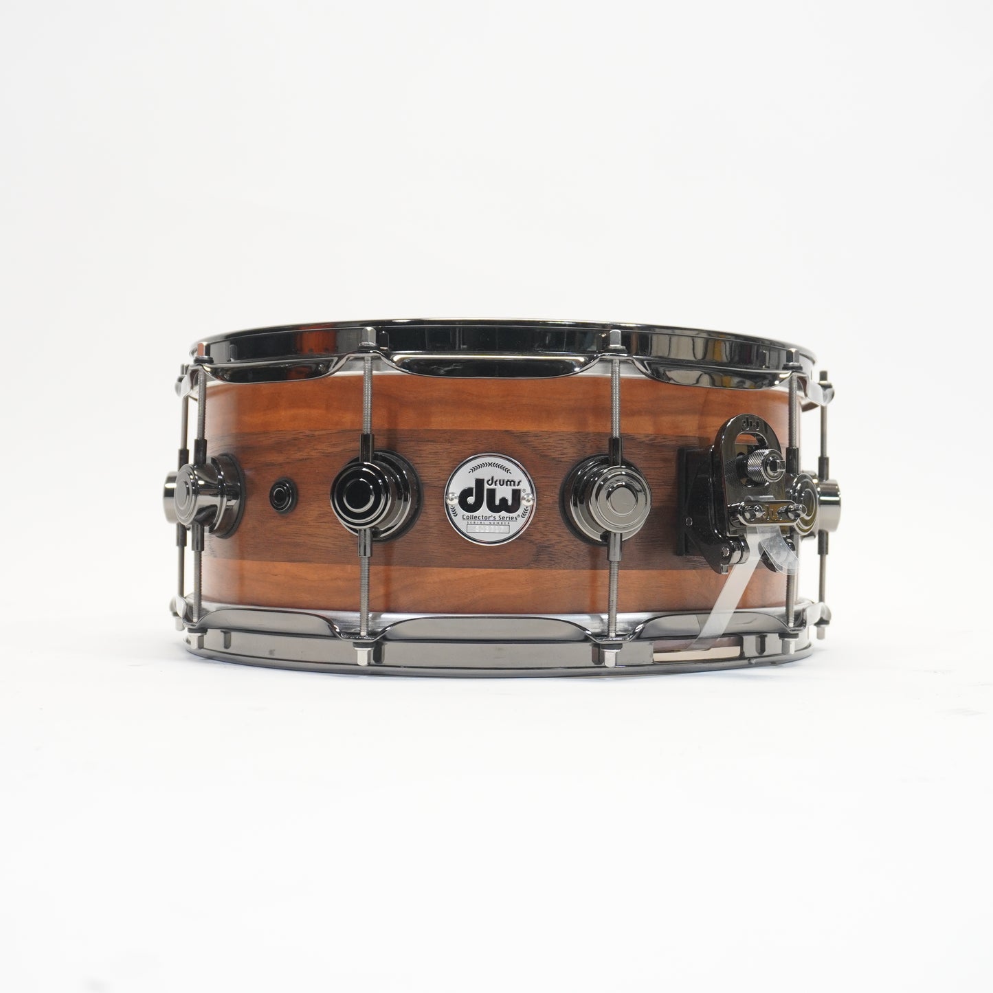 DW Super Solid 14”x 6.5” Walnut/Cherry Snare Drum