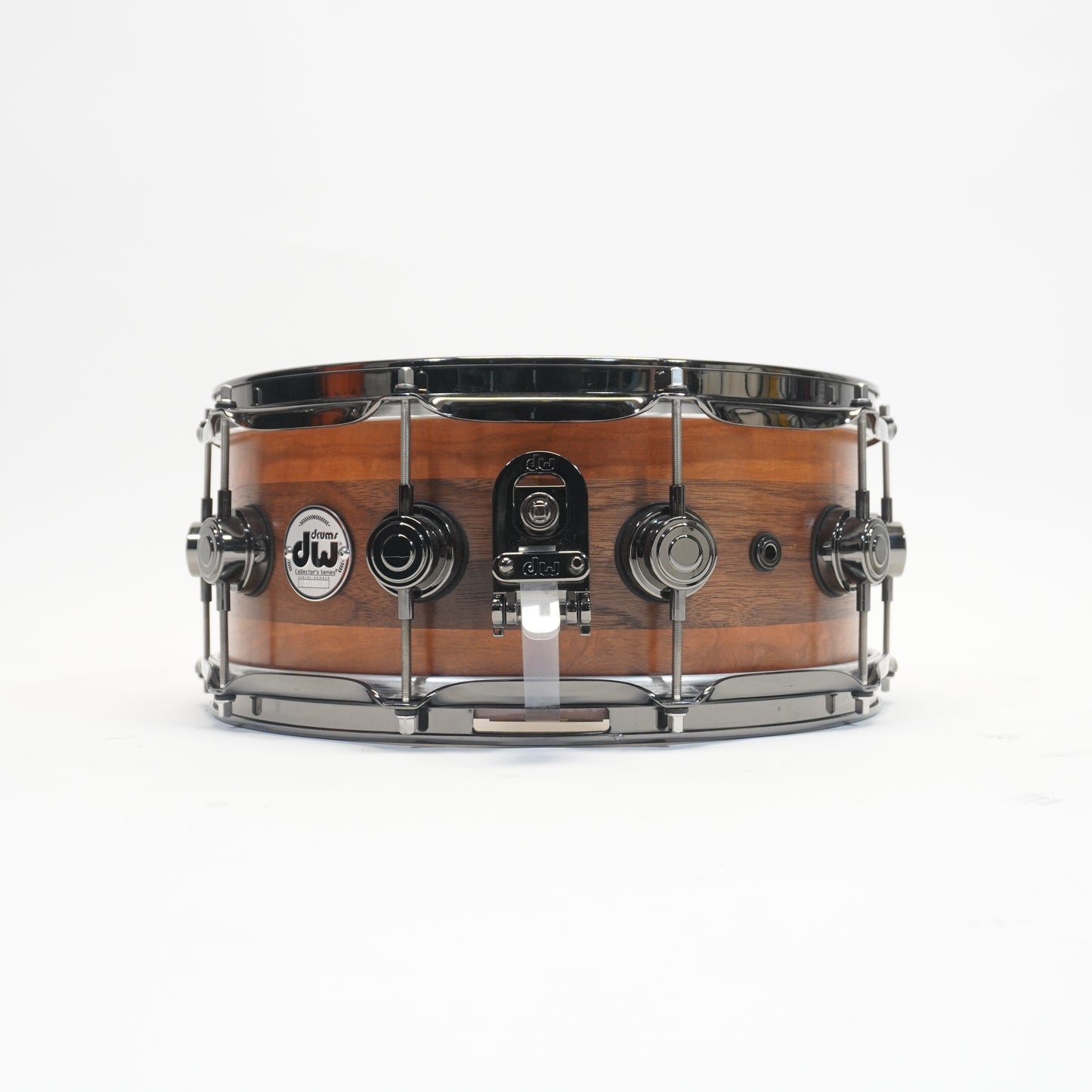 DW Super Solid 14”x 6.5” Walnut/Cherry Snare Drum