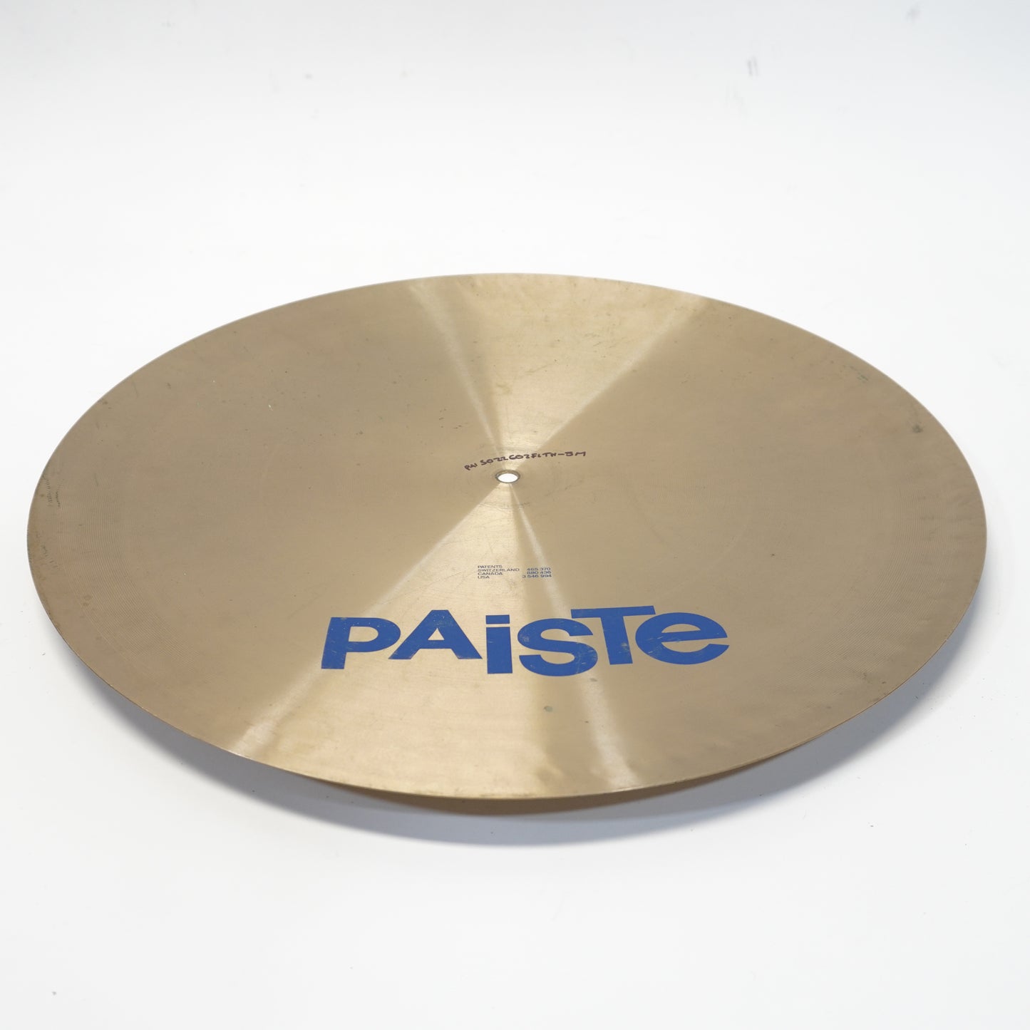 PAISTE 602 BLUE LABEL 22" THIN FLATRIDE