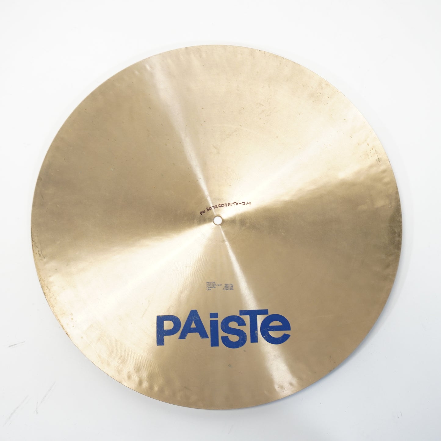 PAISTE 602 BLUE LABEL 22" THIN FLATRIDE