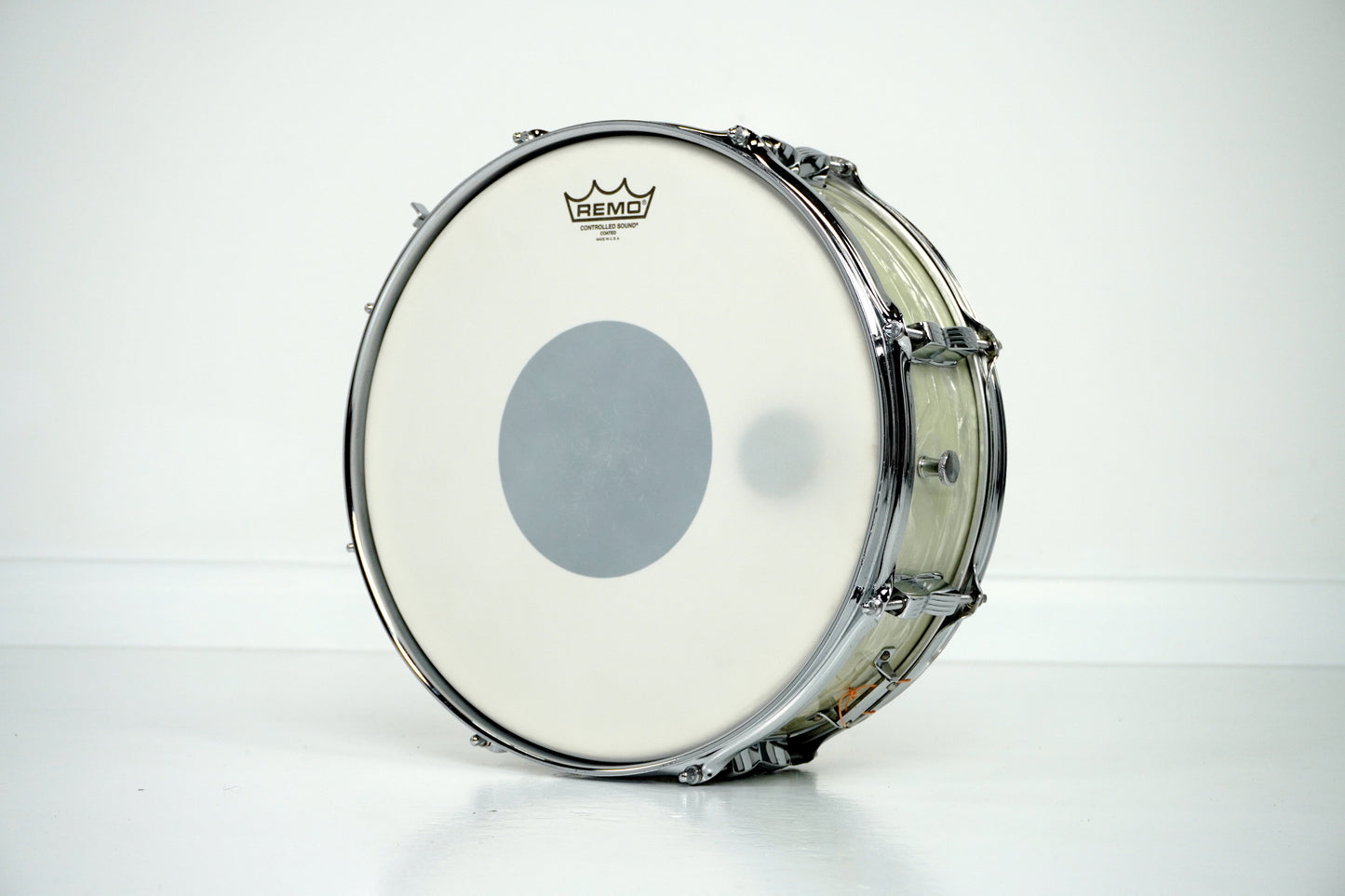 Ludwig 14” x 5.5” Jazz Festival in White Marine Pearl 1962