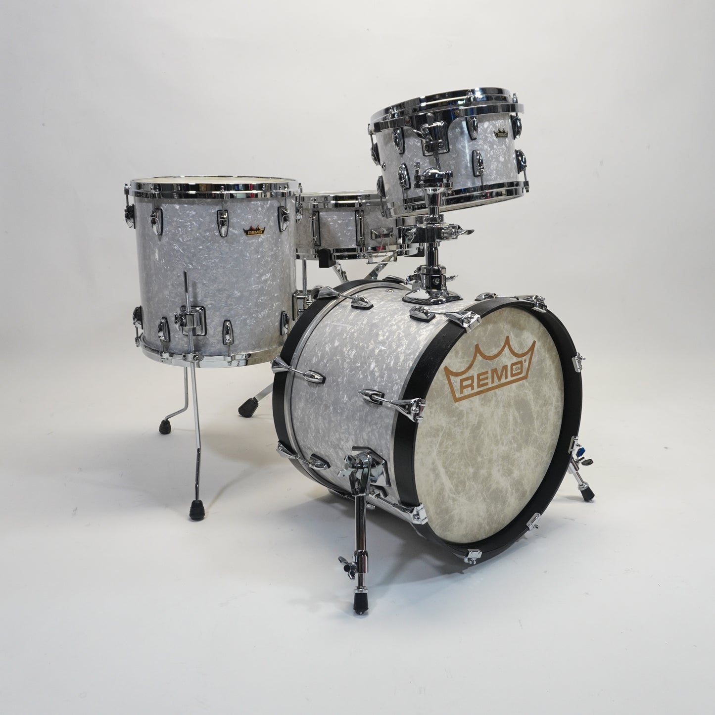 Remo Gold Crown Jazz Bop Kit - 18/12/14/14