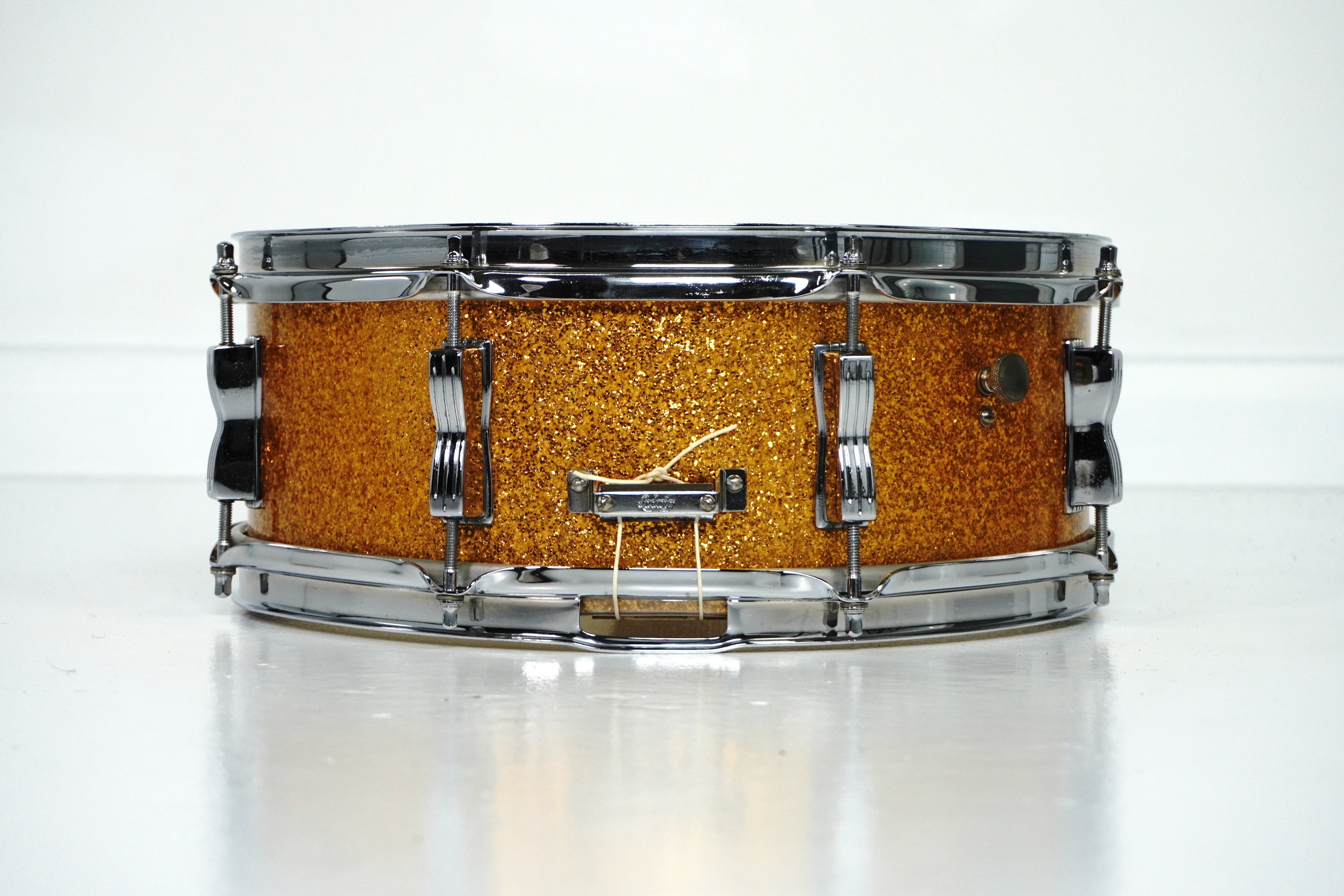 Ludwig 14” x 5.5” Jazz Festival in Gold Sparkle 1961 – Rubix Drums