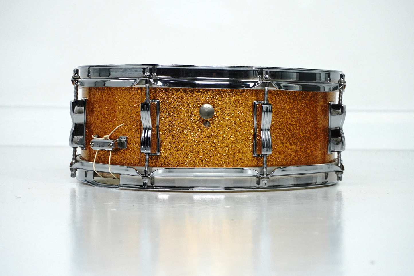 Ludwig 14” x 5.5” Jazz Festival in Gold Sparkle 1961