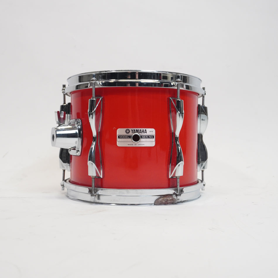 YAMAHA 9000 RECORDING CUSTOM  HOT RED 10x8 TOM