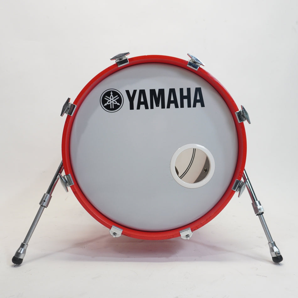 YAMAHA 9000 RECORDING CUSTOM HOT RED 18x14 BASS DRUM