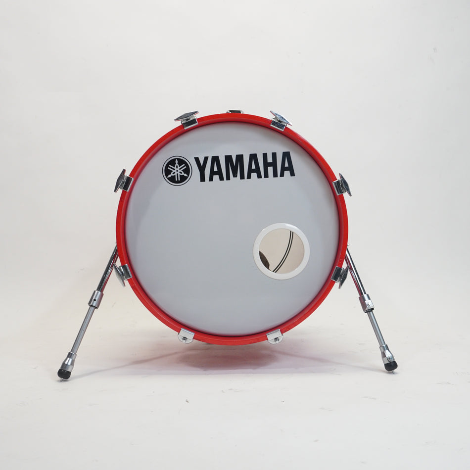 YAMAHA 9000 RECORDING CUSTOM HOT RED 18x14 BASS DRUM