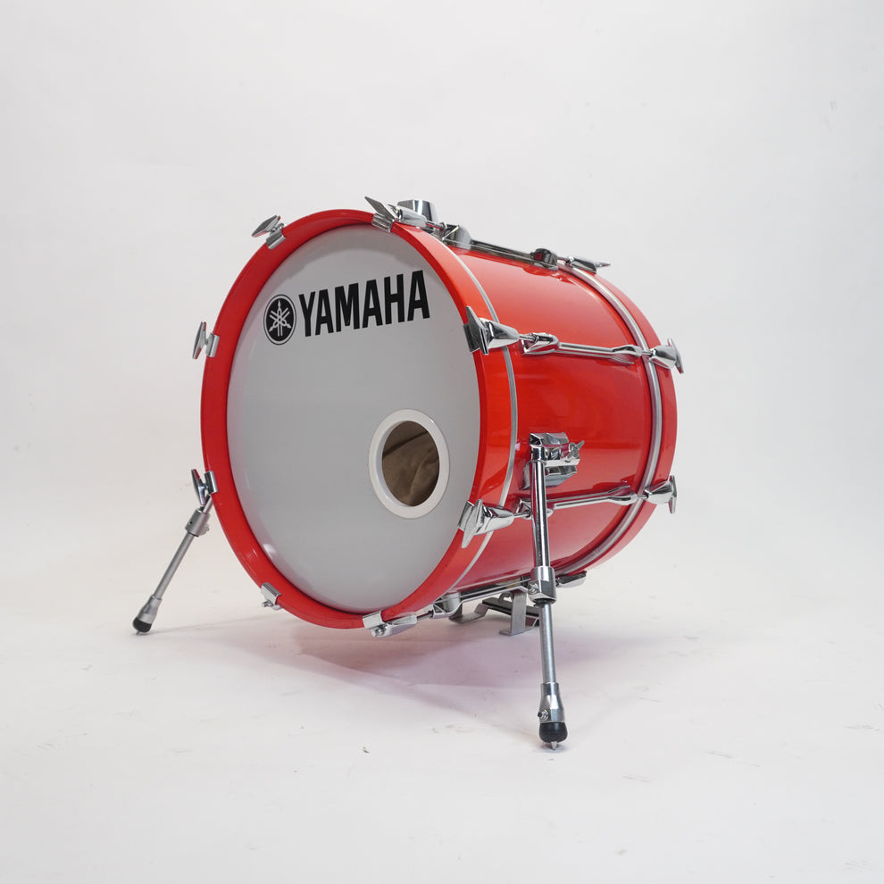 YAMAHA 9000 RECORDING CUSTOM HOT RED 18x14 BASS DRUM – Rubix Drums