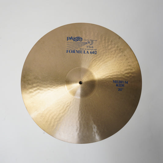 PAISTE 602 BLUE LABEL 20" MEDIUM RIDE