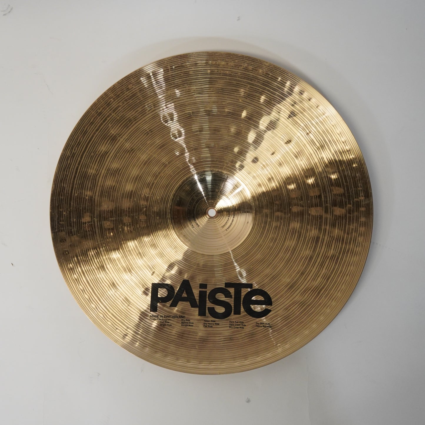 PAISTE SIGNATURE 20" FULL RIDE