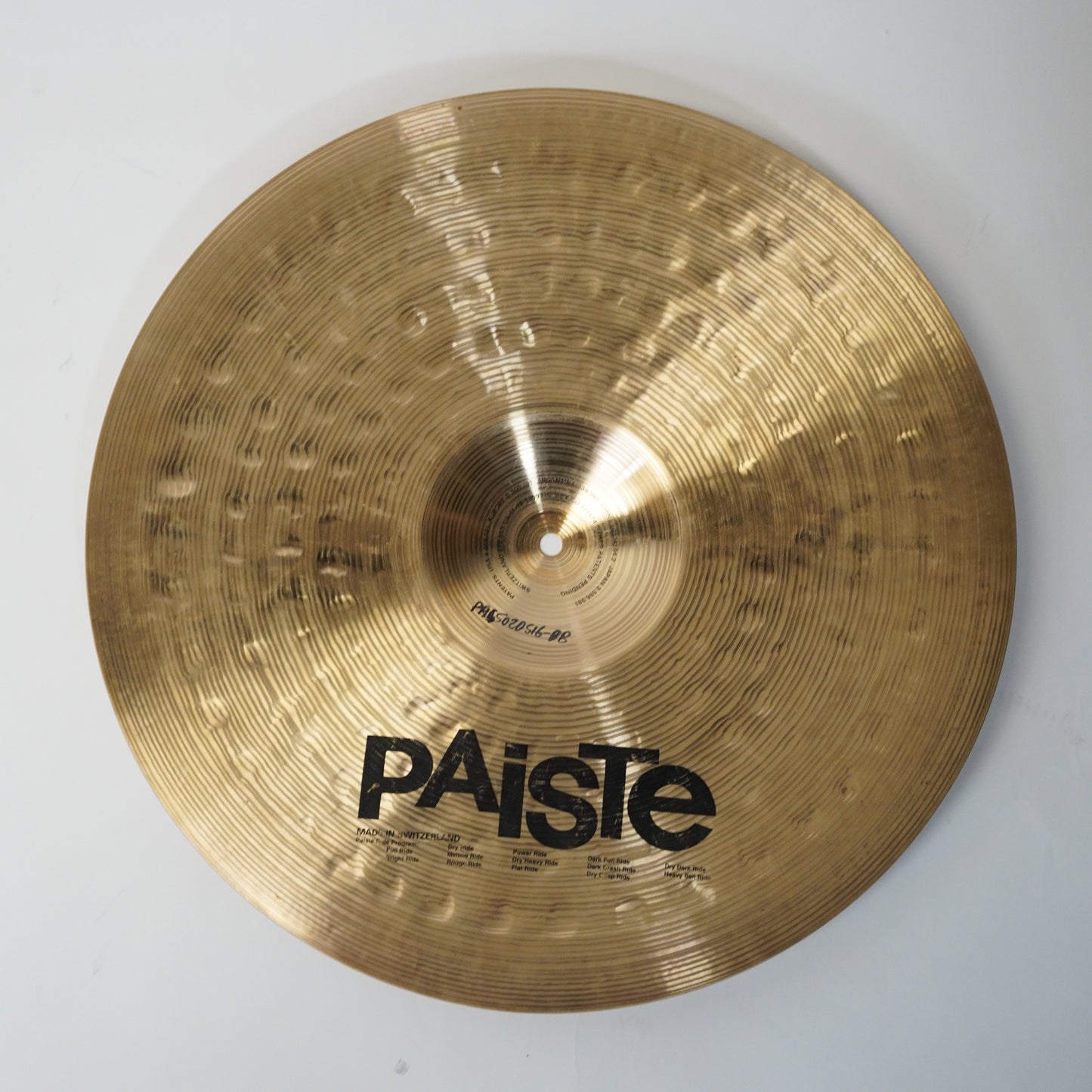 PAISTE SIGNATURE 20" DRY RIDE