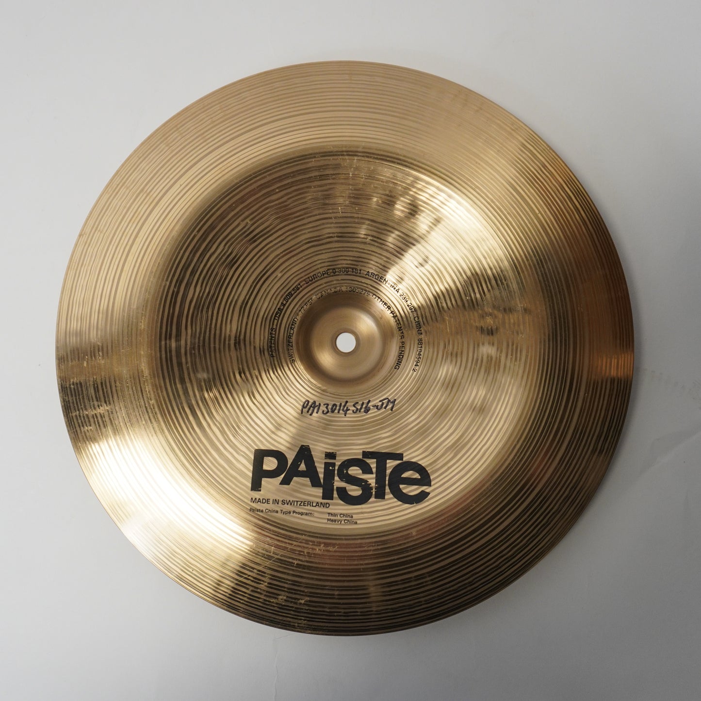 PAISTE SIGNATURE 14" THIN CHINA