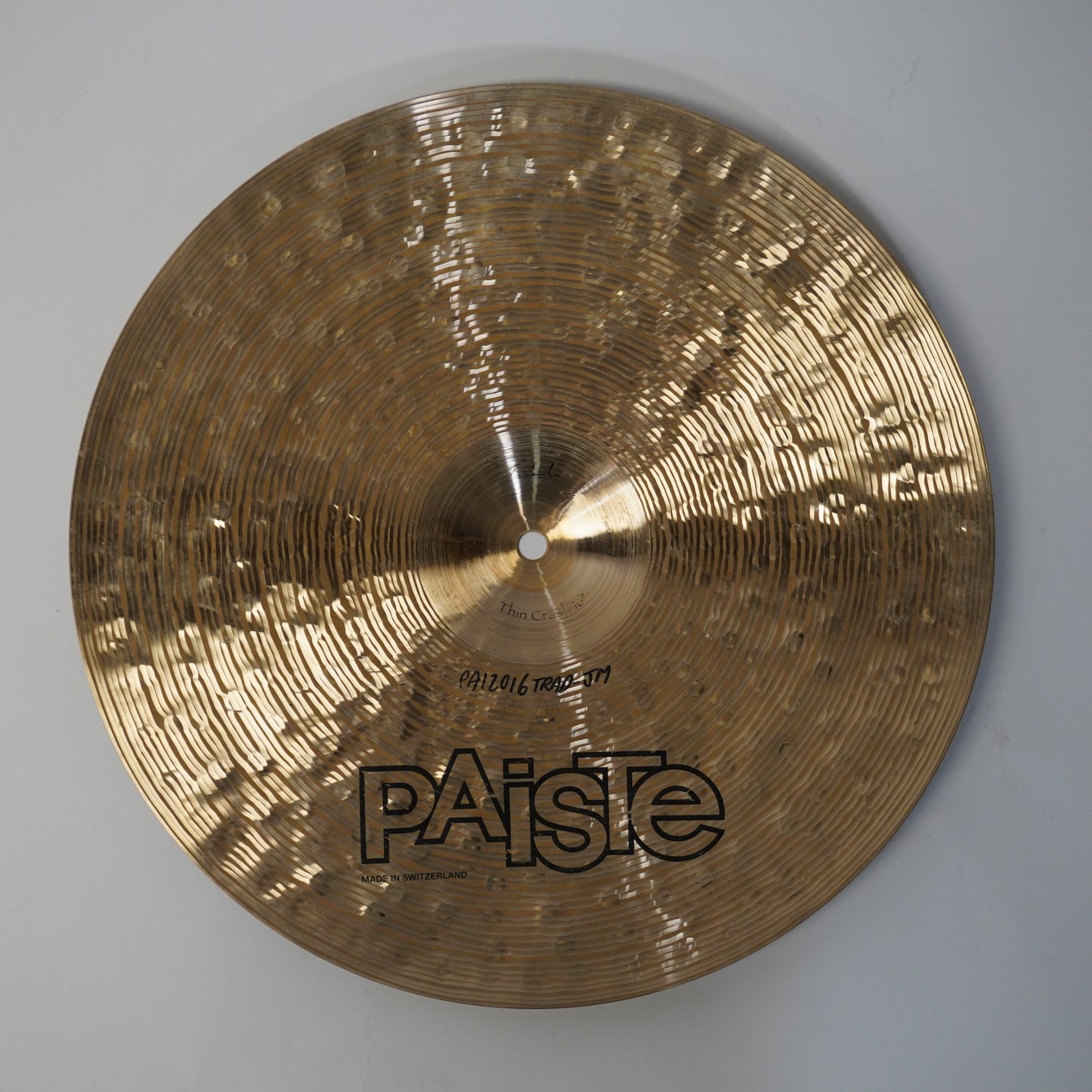 PAISTE TRADITIONAL 16" THIN CRASH