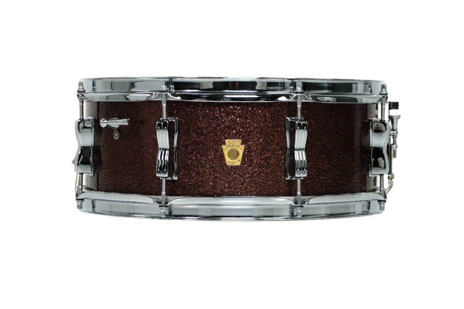 Ludwig 14" x 5,5" Jazz Festival in Burgundy Sparkle 1966
