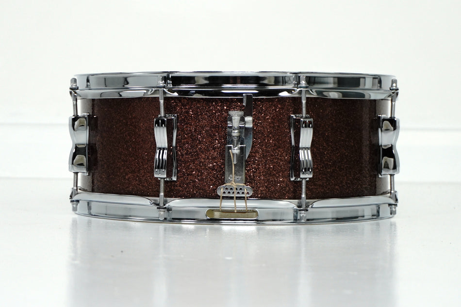 Ludwig 14" x 5,5" Jazz Festival in Burgundy Sparkle 1966