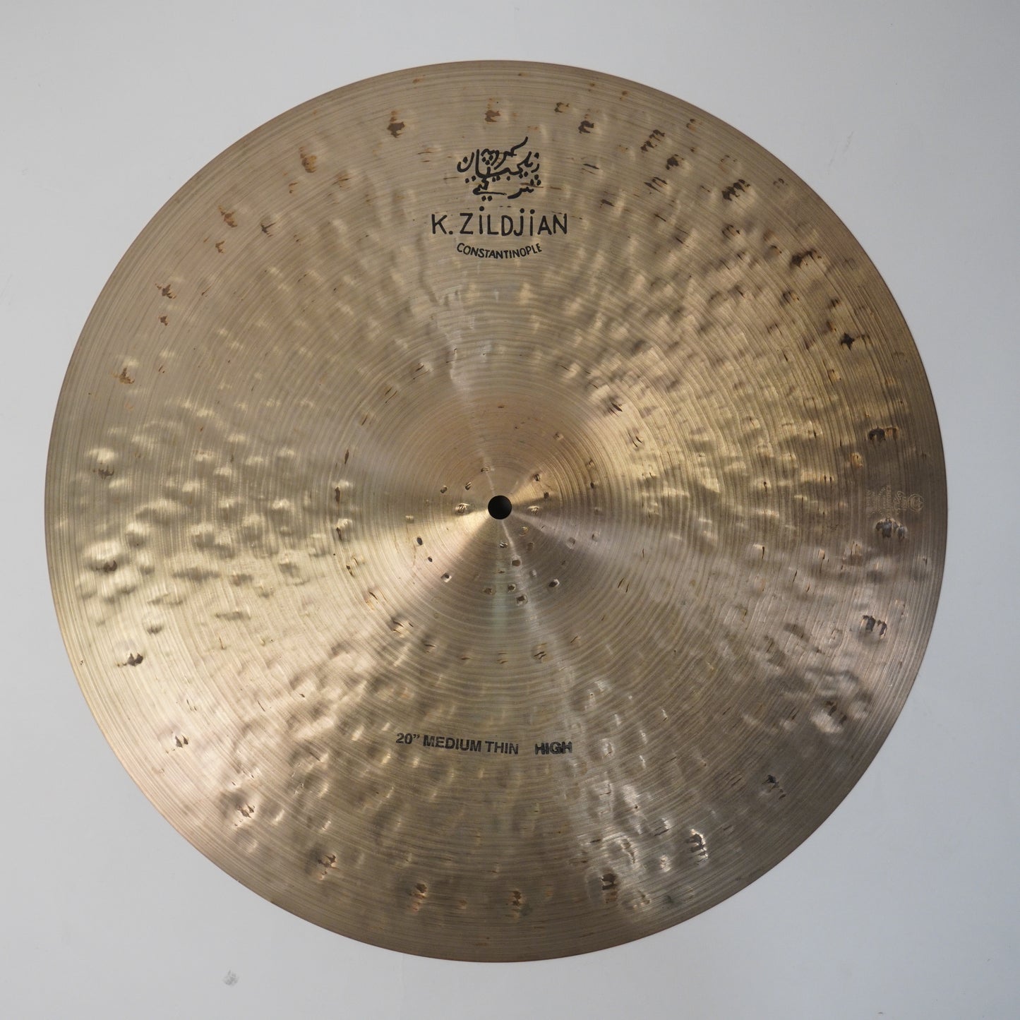 ZILDJIAN K CONSTANTINOPLE 20" MED THIN RIDE HIGH