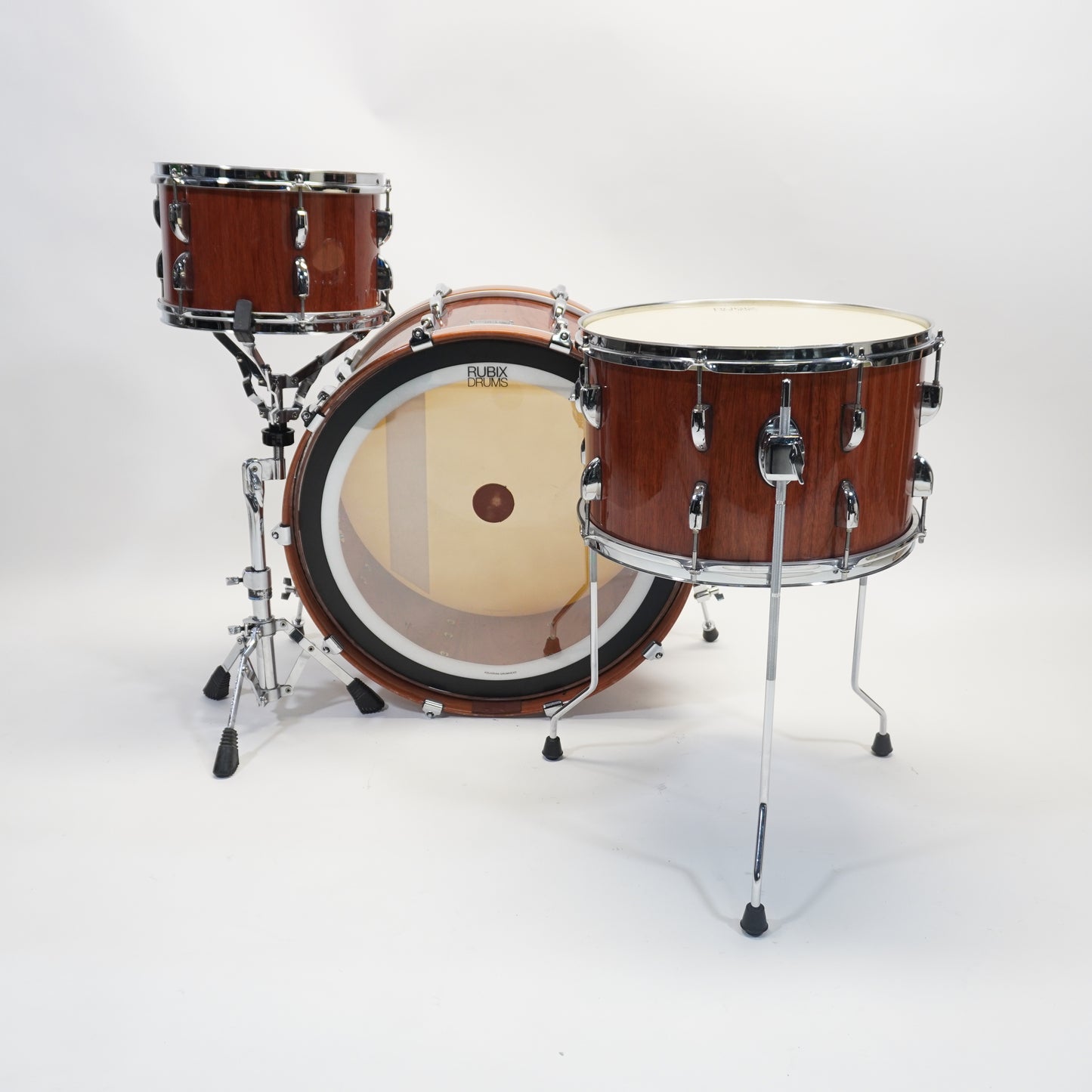 CVL DRUMS - Custom Bubinga 3 Piece Drum Kit