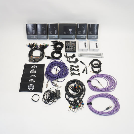 AKG 8-PIECE DRUM MIC SET