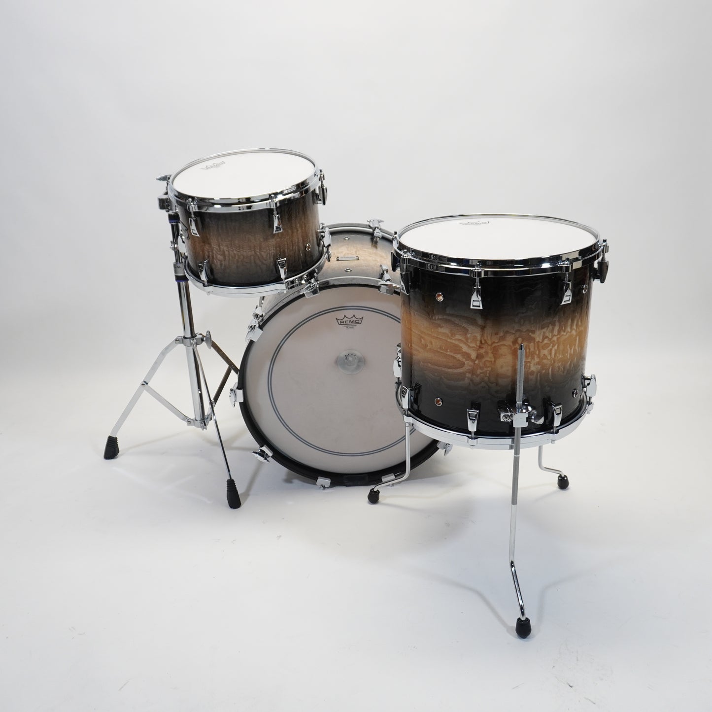 Yamaha 3 Piece PHX Textured Black Sunburst Drum Kit - 20/12/14