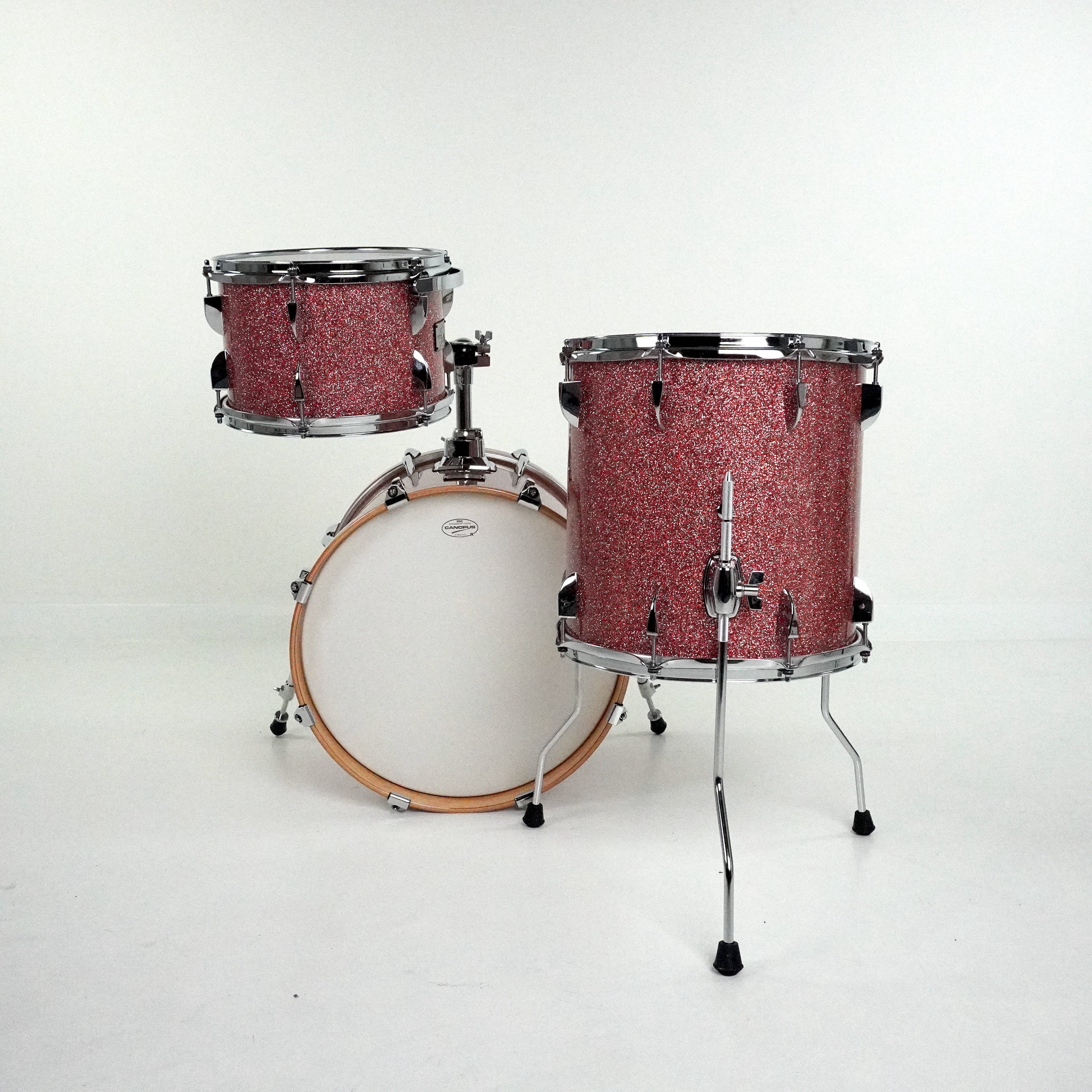 Canopus Yaiba II Bop Kit Maple Rose Sparkle 18/14/12/STH – Rubix Drums