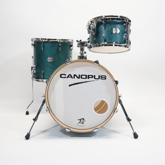 Canopus 3 - Piece Yaiba Bebop Drum Kit INDIGO BLUE MATTE - EX DEMO