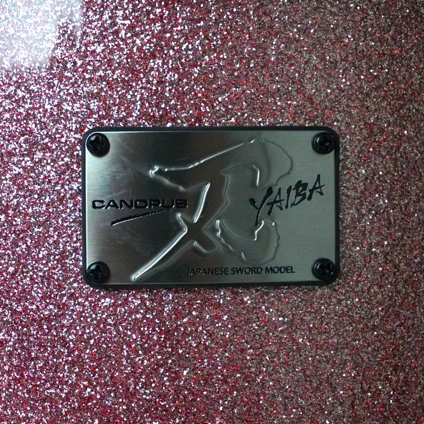 Canopus Yaiba II Groove Kit Birch Rose Sparkle 22/16/12/10