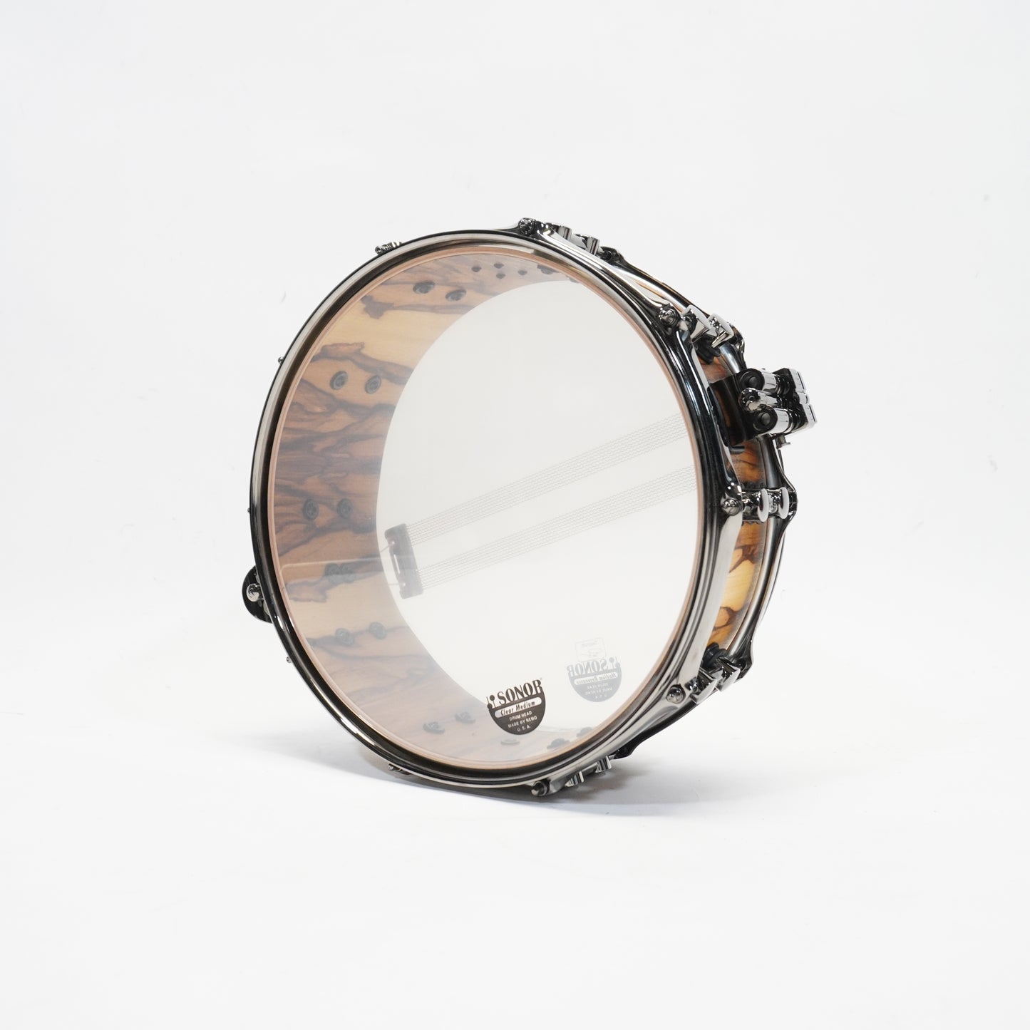 SONOR SQ2 14"x 5" BEECH SNARE DRUM IN AFRICAN MARBLE