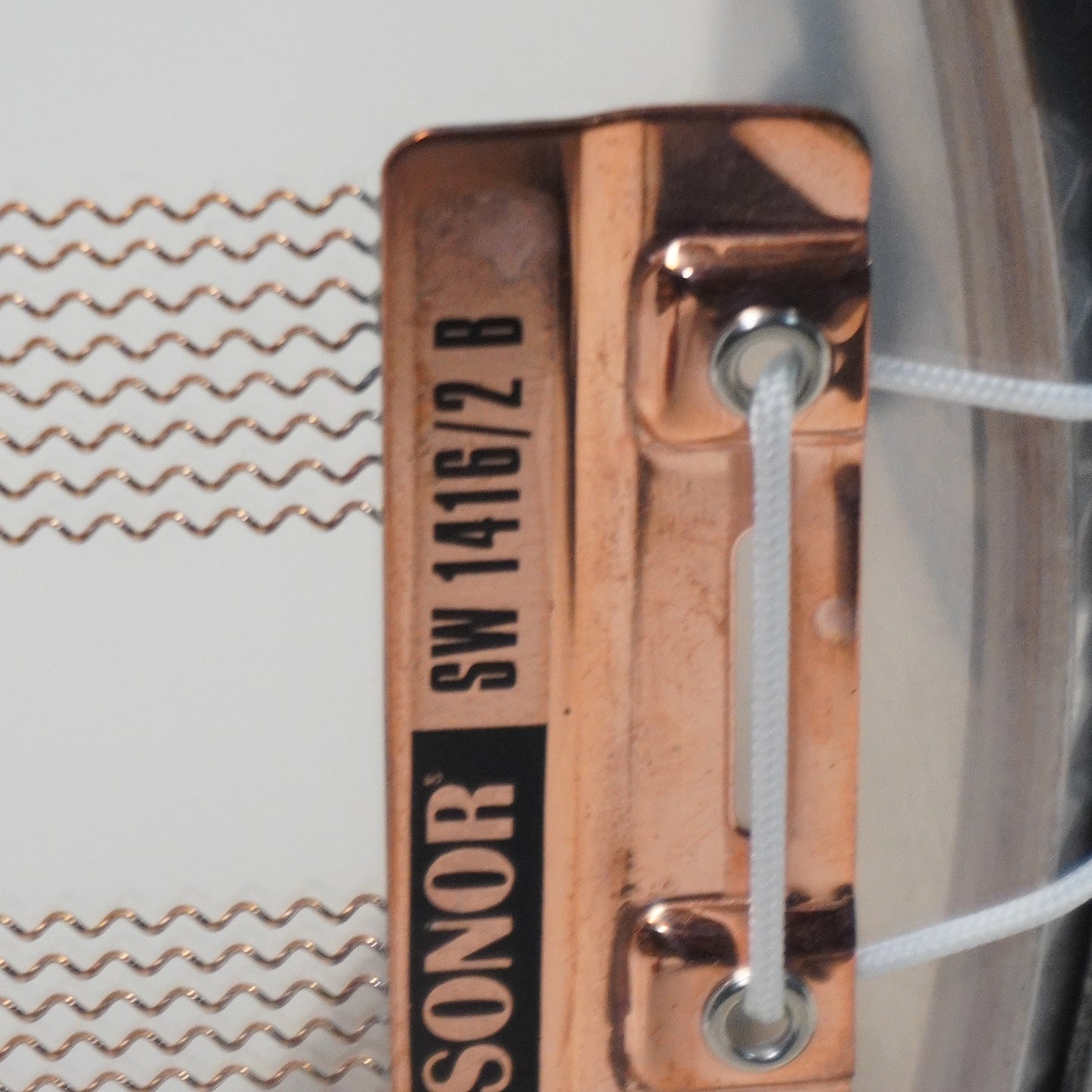 SONOR SQ2 14"x 5" BEECH SNARE DRUM IN AFRICAN MARBLE