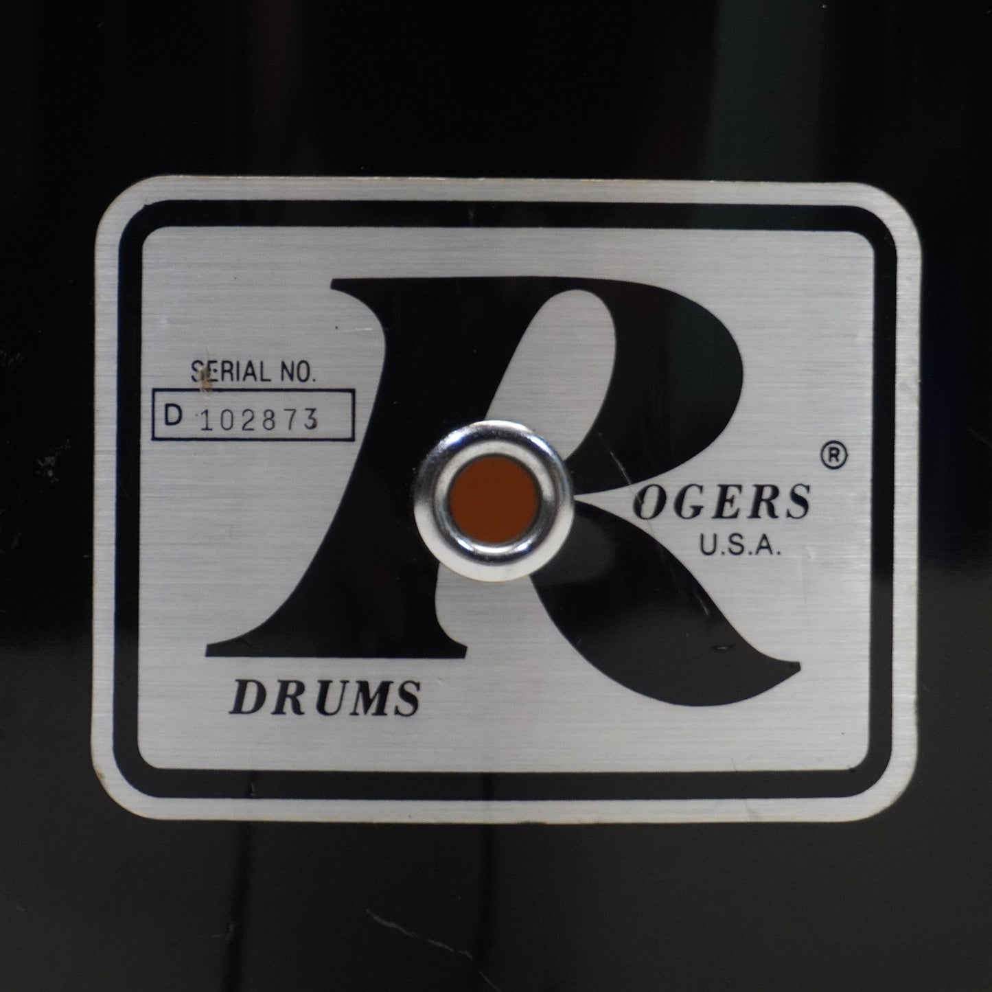 ROGERS "BIG R" XP-8 12" TOM- BLACK