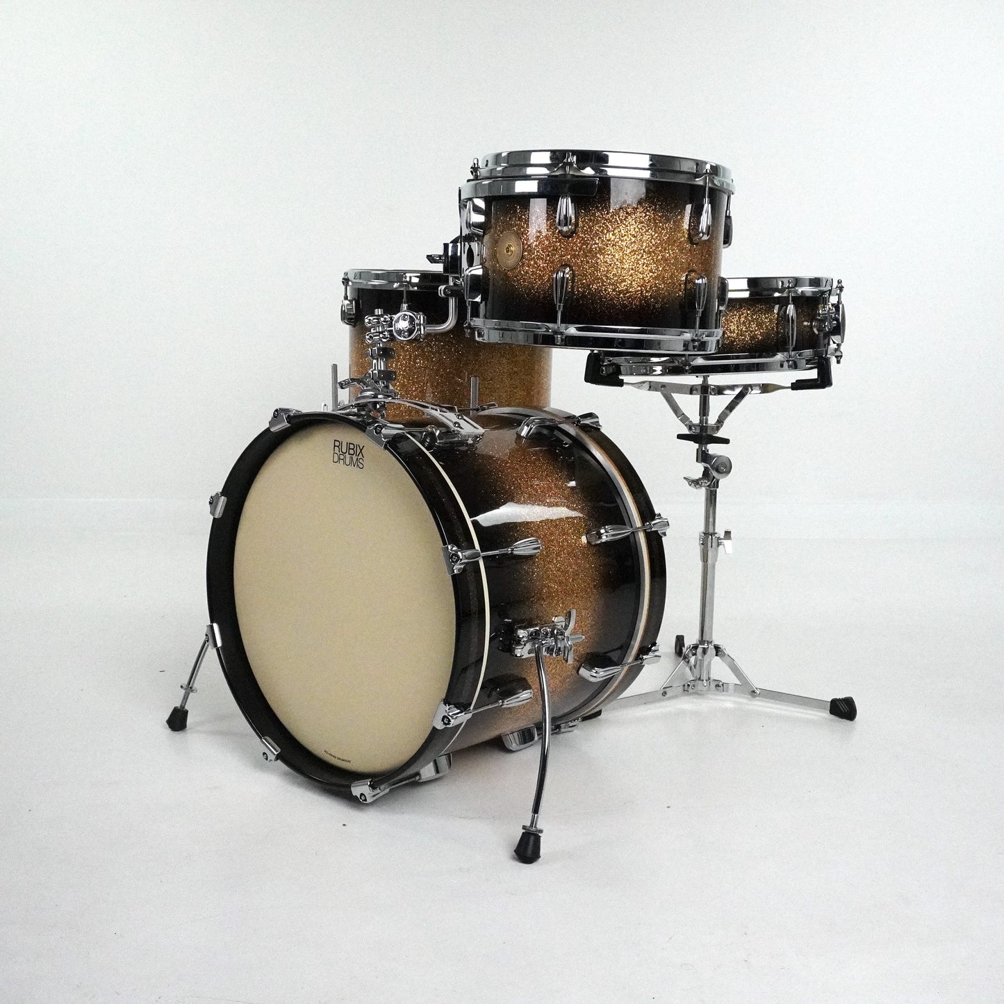 Vintage Soul 4-Piece Drum Kit in Tobacco Sunburst Sparkle