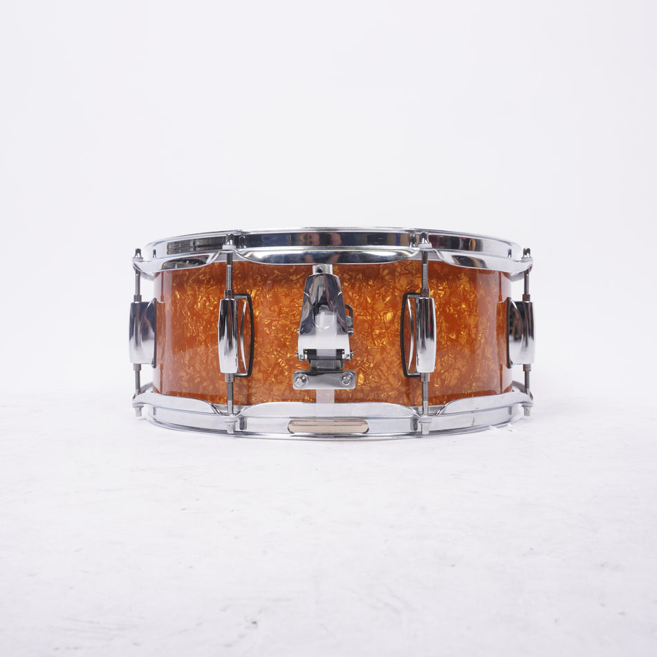 AJAX | ALLEGRO | 14"x 5.5" | SNARE DRUM | "BRITISH MARMALADE" FINISH