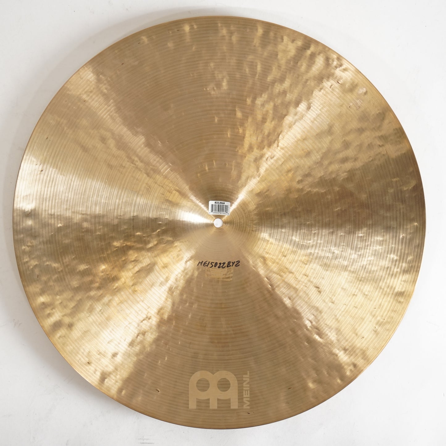 MEINL BYZANCE 22" BIG APPLE TRADITIONAL RIDE