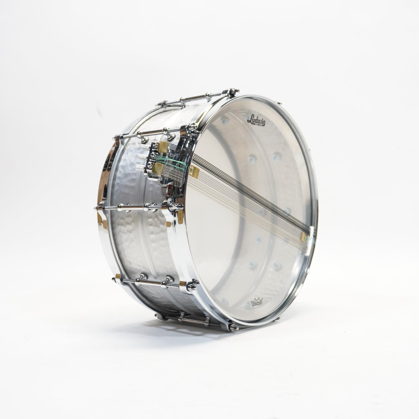 Ludwig Concert 14"x 6.5" Hammered Aluminium Snare Drum