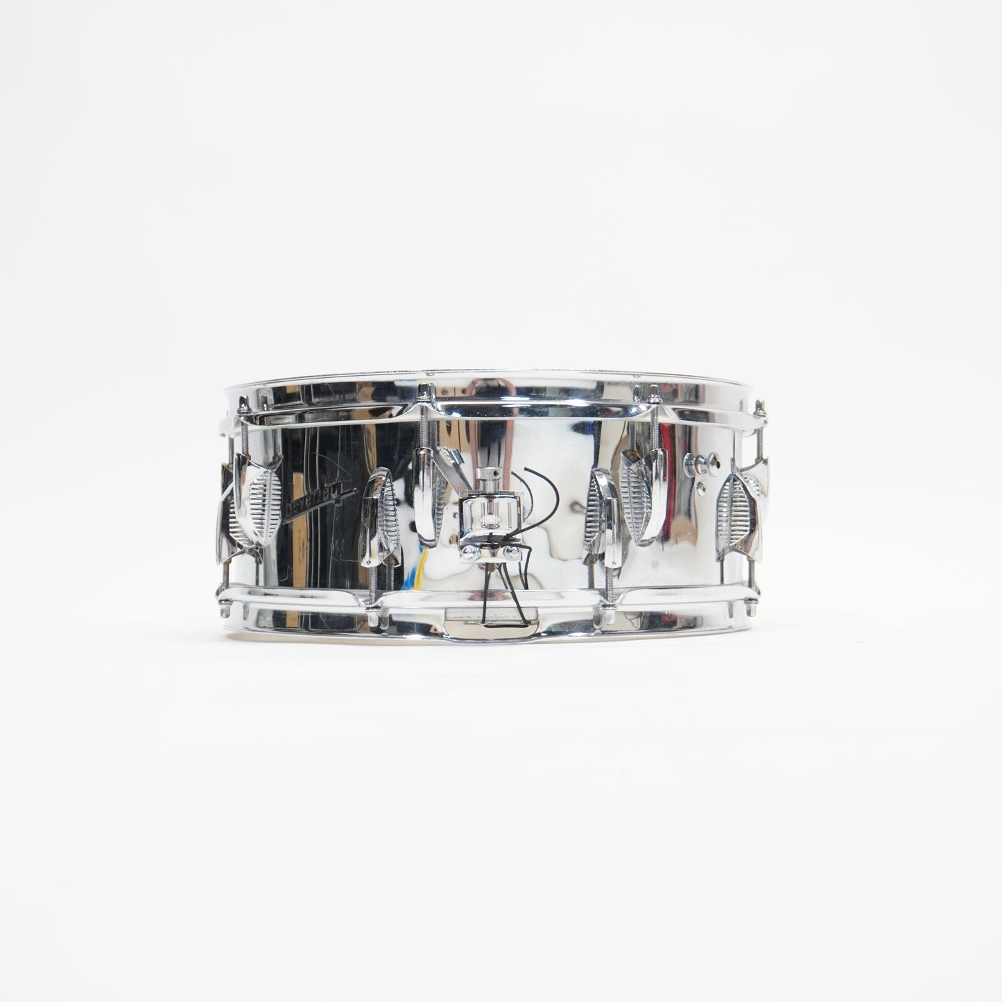 VINTAGE BEVERLY 14"X 5" STEEL SHELL SNARE DRUM