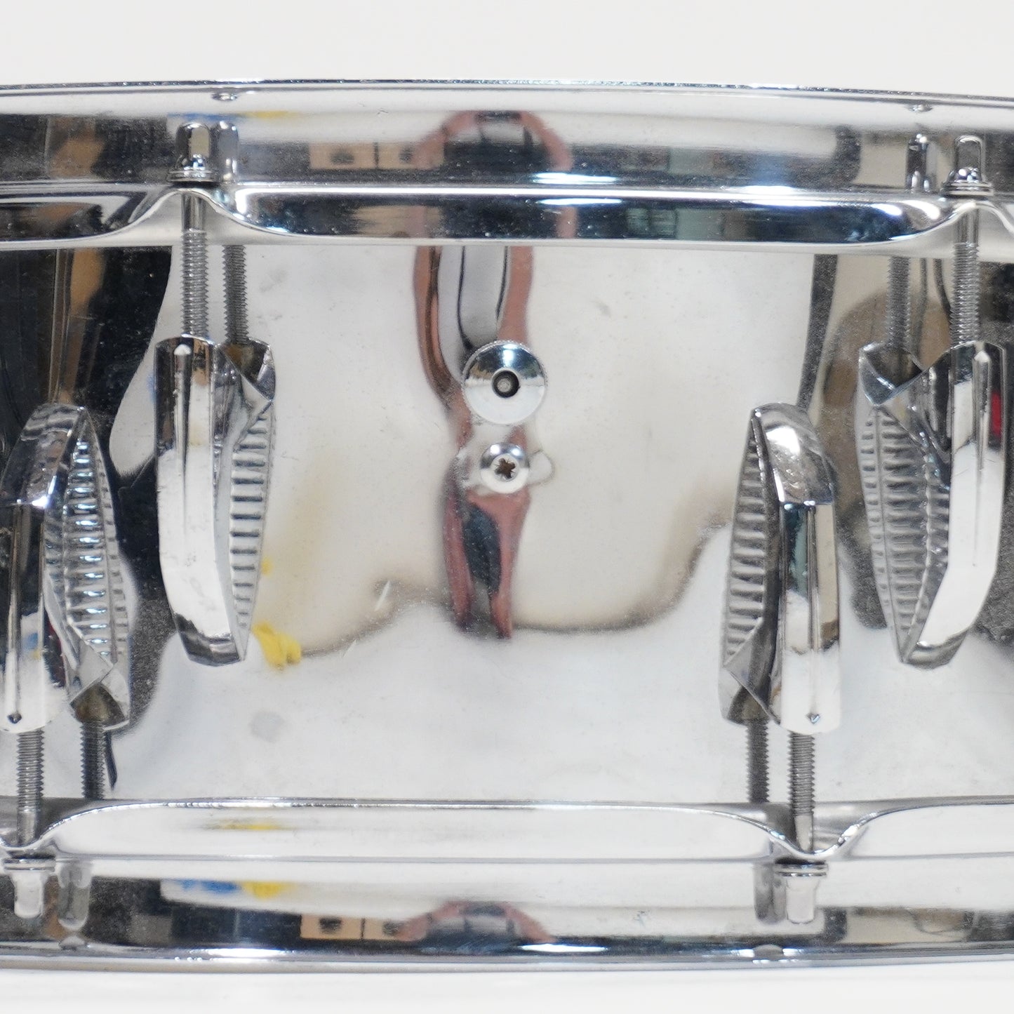 VINTAGE BEVERLY 14"X 5" STEEL SHELL SNARE DRUM