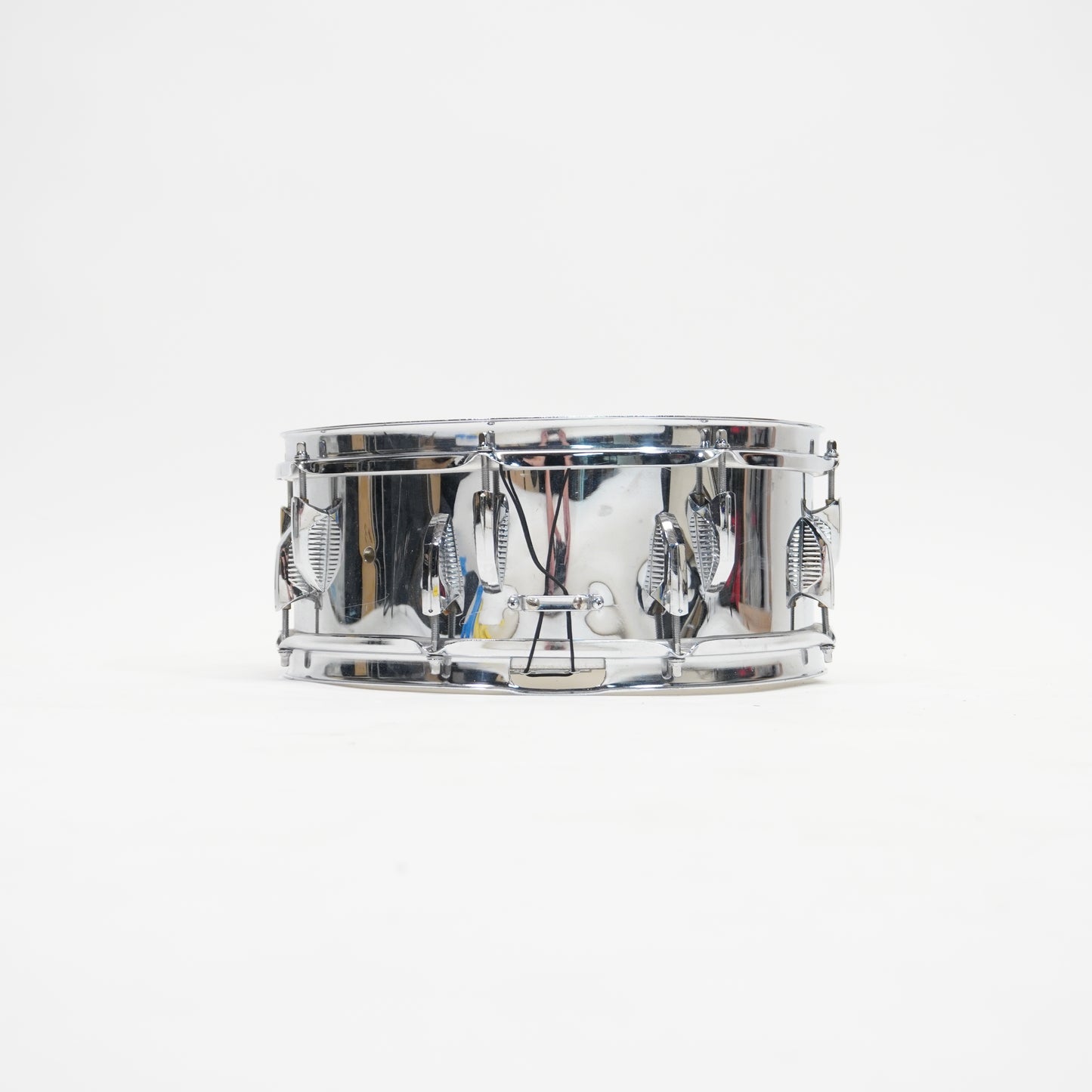 VINTAGE BEVERLY 14"X 5" STEEL SHELL SNARE DRUM