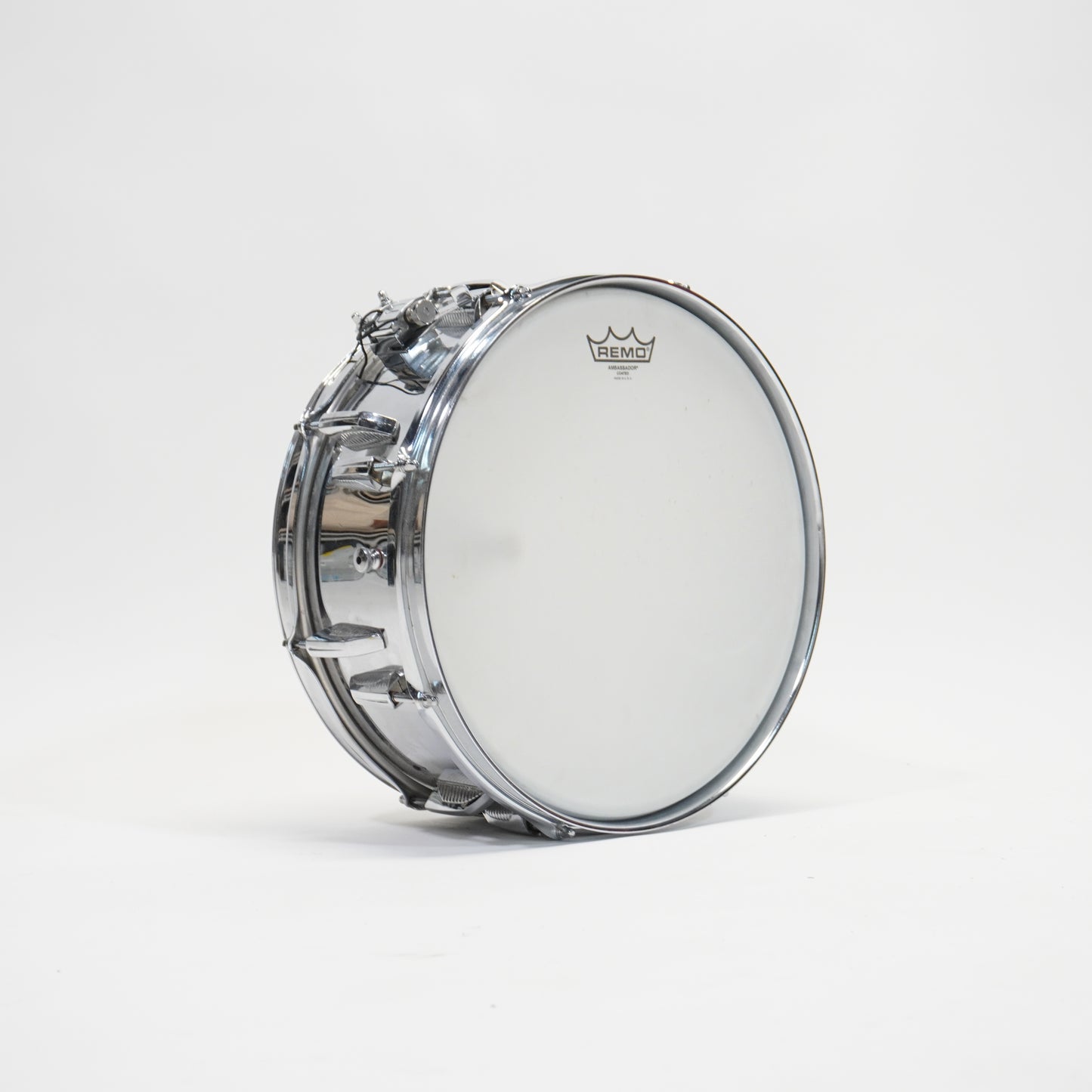 VINTAGE BEVERLY 14"X 5" STEEL SHELL SNARE DRUM
