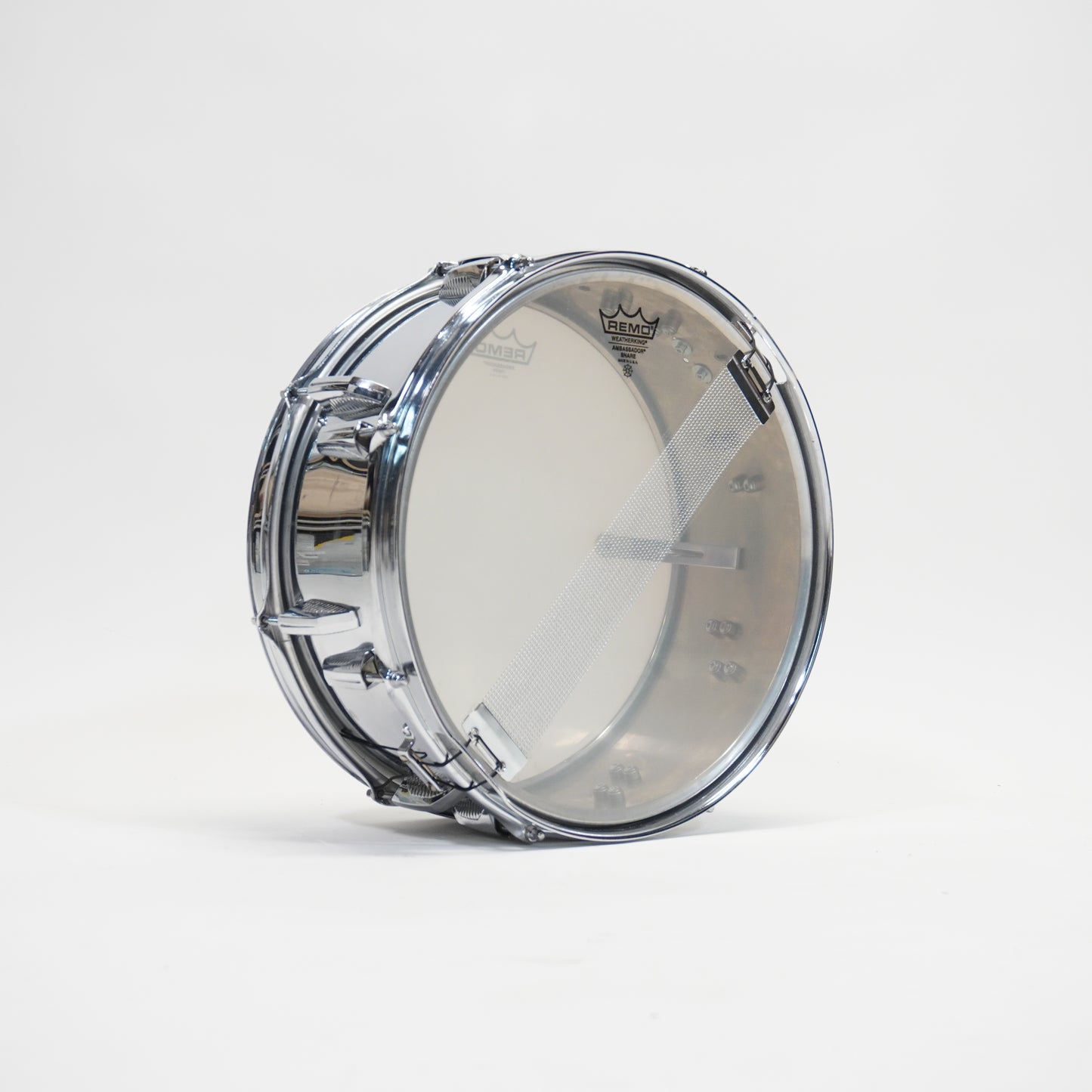 VINTAGE BEVERLY 14"X 5" STEEL SHELL SNARE DRUM