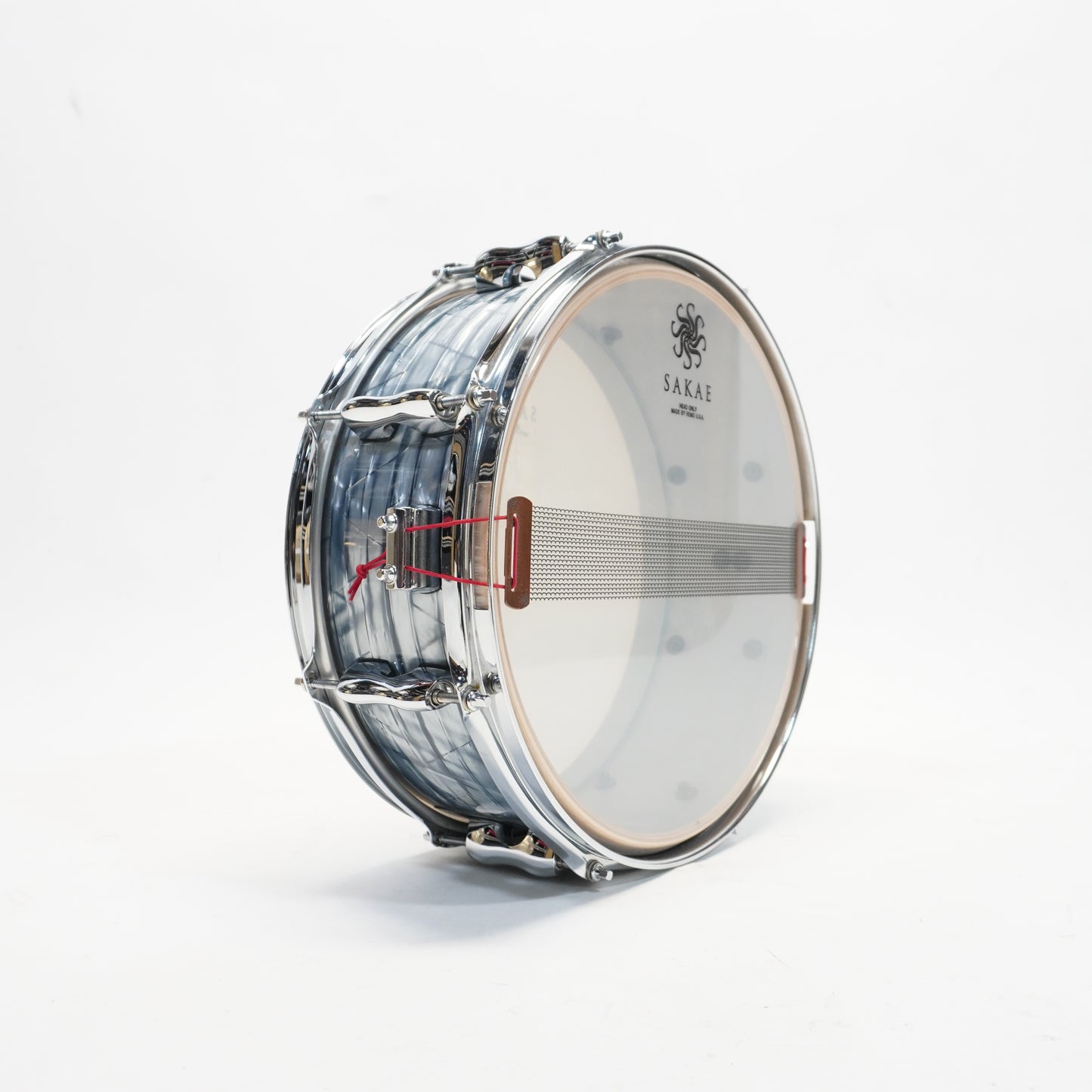 SAKAE TRILOGY 14" X 5.5" SNARE DRUM - SKY OYSTER BLUE