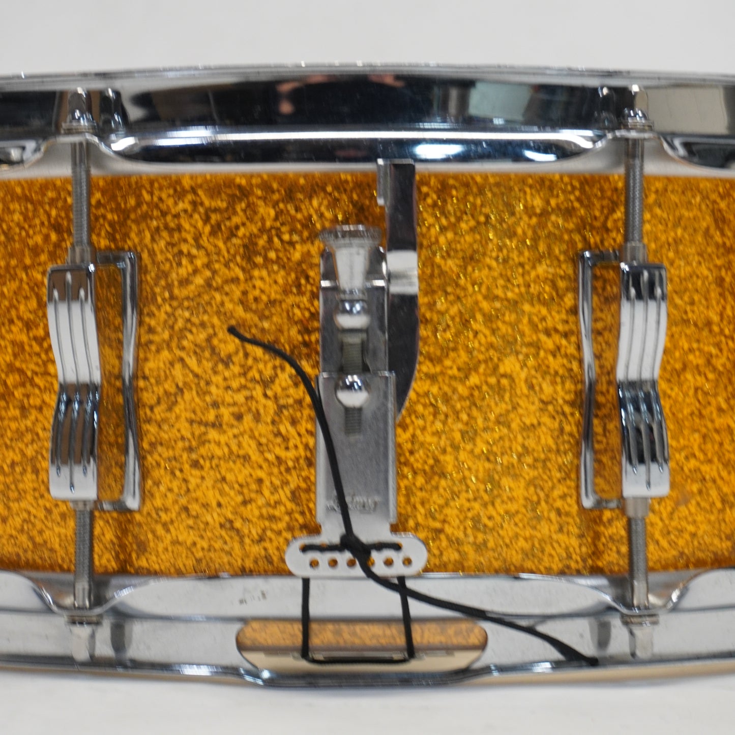 Ludwig 14” x 5.5” Jazz Festival in Gold Sparkle 1966
