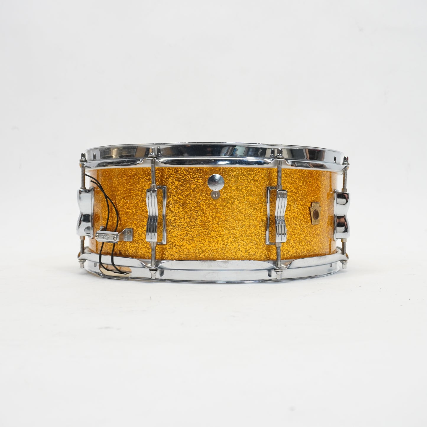 Ludwig 14” x 5.5” Jazz Festival in Gold Sparkle 1966