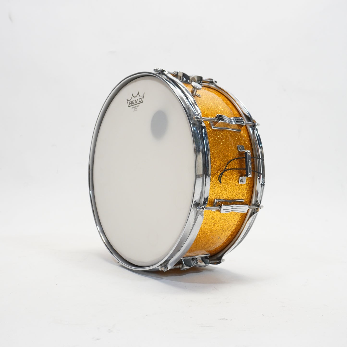 Ludwig 14” x 5.5” Jazz Festival in Gold Sparkle 1966