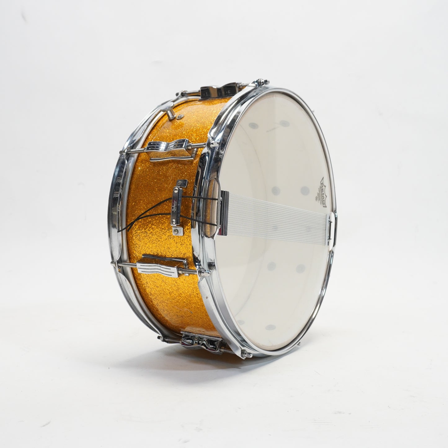 Ludwig 14” x 5.5” Jazz Festival in Gold Sparkle 1966