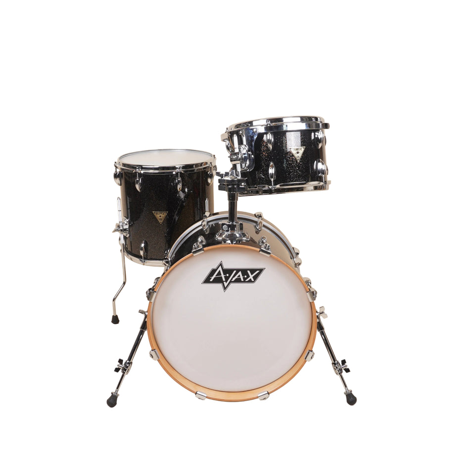 AJAX | Drum Kit | FORTE | 3 Piece | 18" Kick | Mardi Gras | Rubix Drums