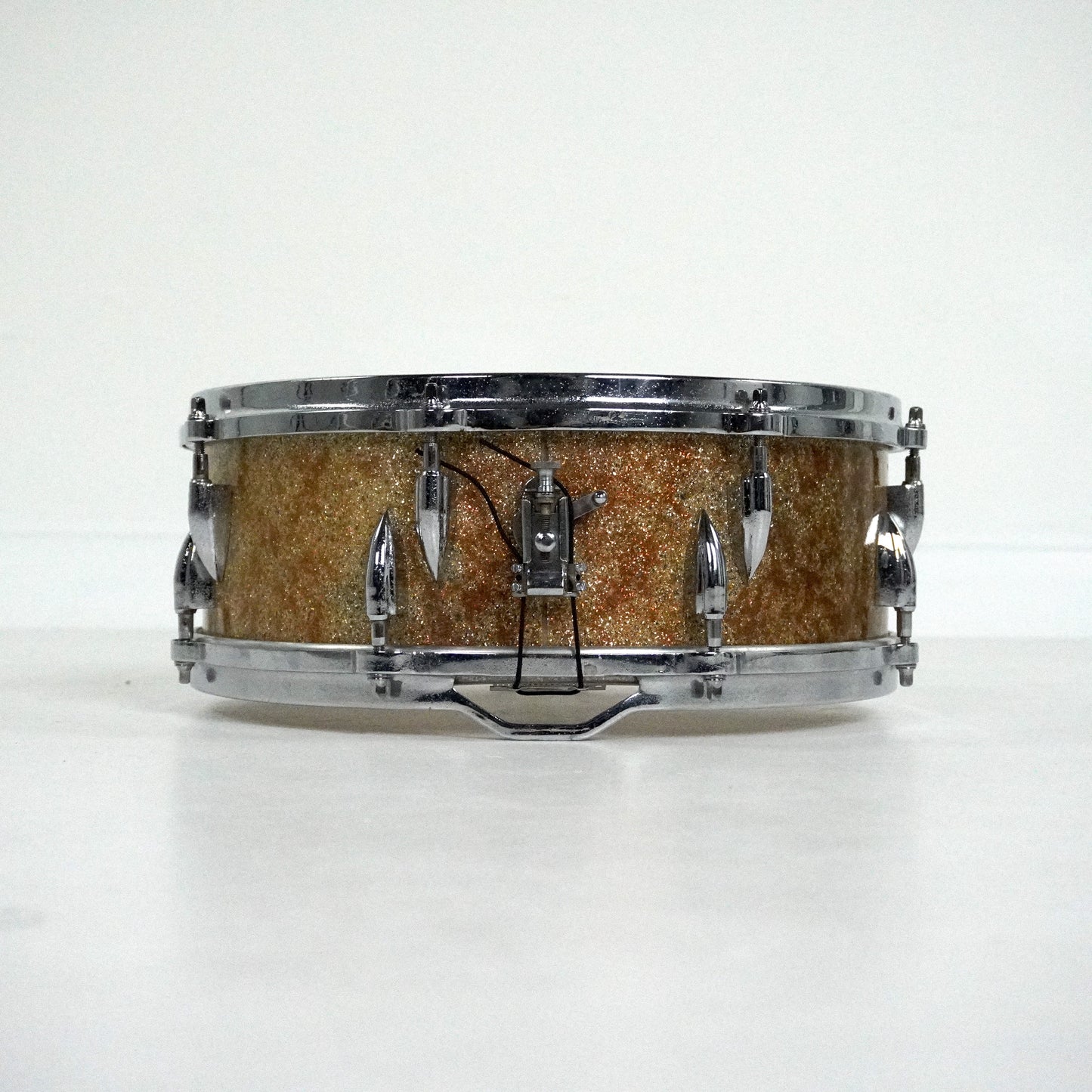 Vintage Edgware B&H 14" x 5" Snare in Gold Sparkle