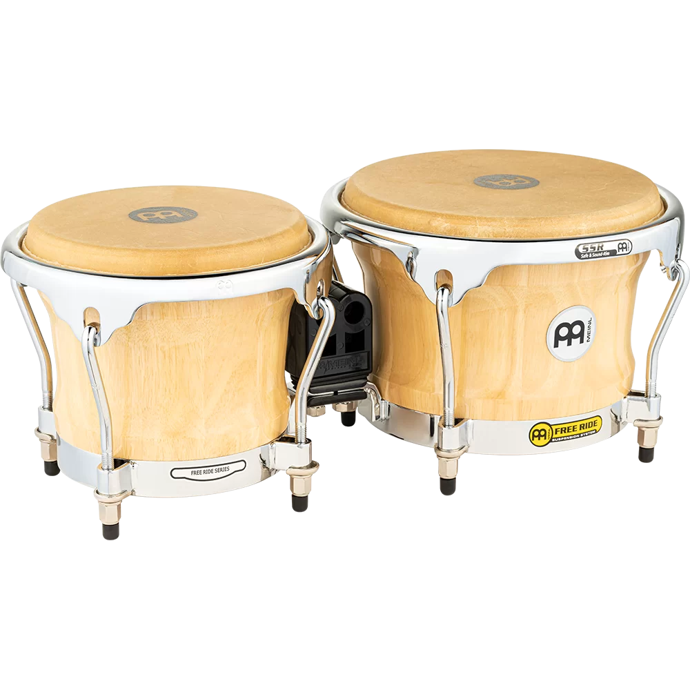 Meinl Percussion Free Ride Series Wood Bongos - FWB400