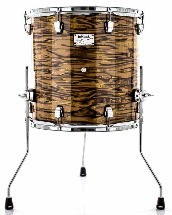 Odery inRock Drumset Gold Tiger