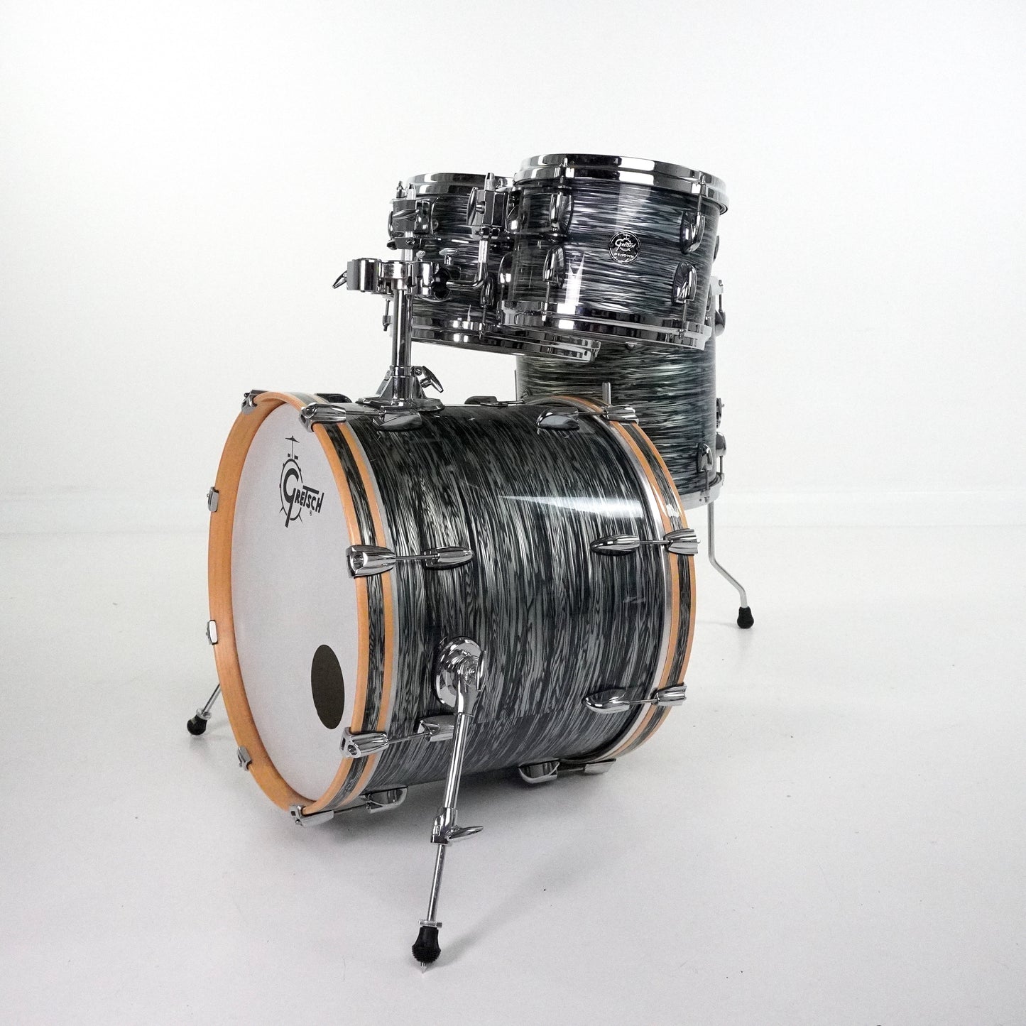 Gretsch Renown 4-piece Drum Kt in Grey Oyster Pearl 20,10,12,14